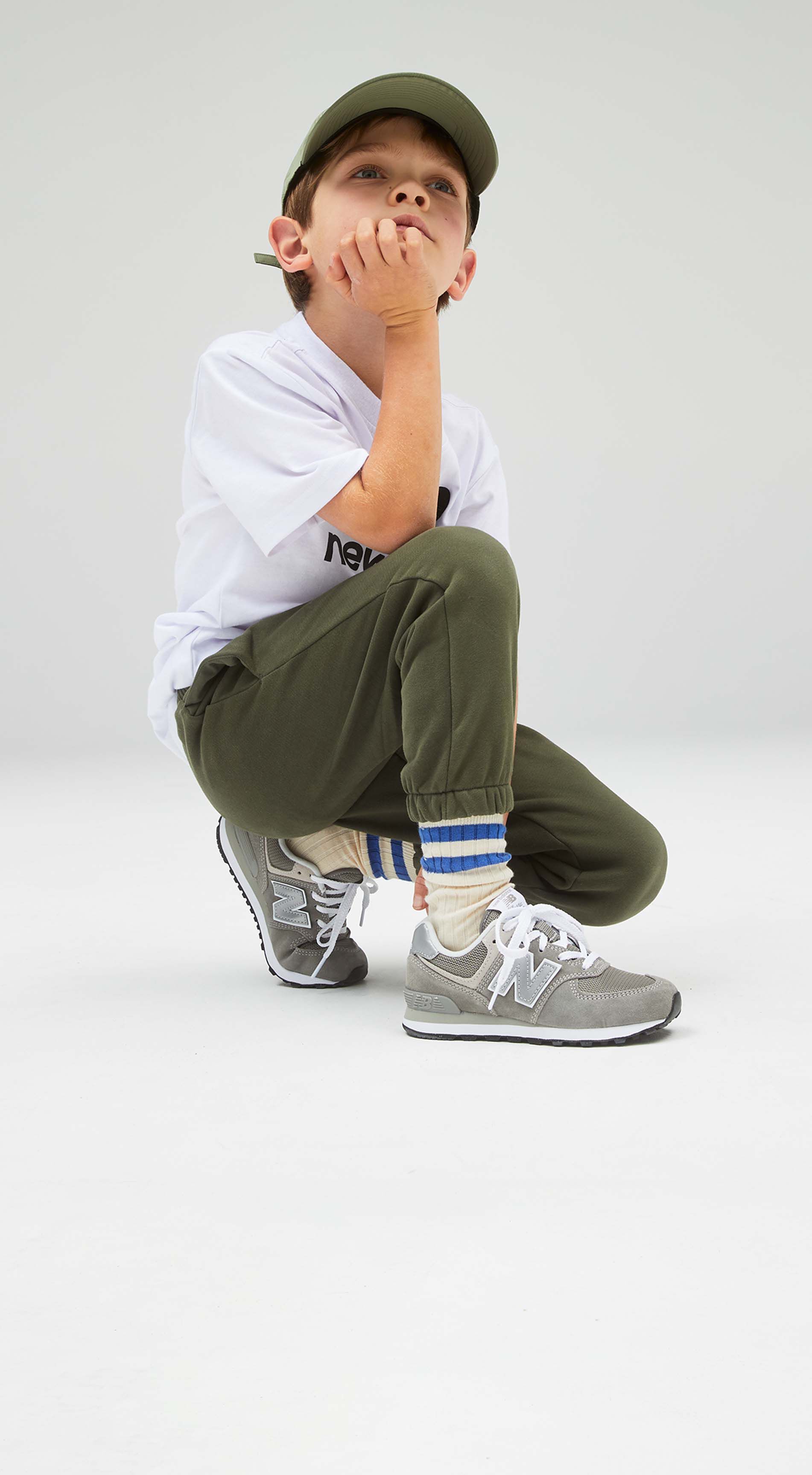 New balance 574 boys clearance